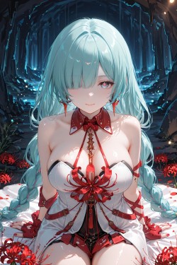 二次元游戏少女 鸣潮 弗洛洛 唯美好看美女壁纸