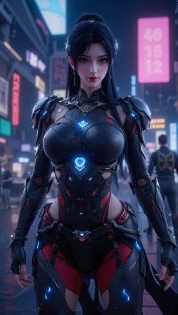 【完美世界】当清漪穿上机甲装，很显身材。#国漫 #壁纸 #完美世界 #清漪 #机甲