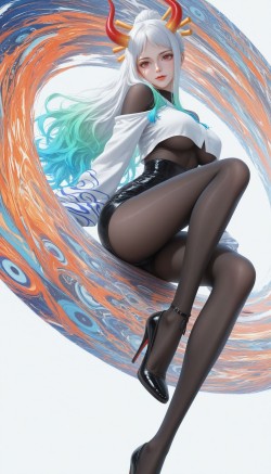 海贼王大和特辑 二次元 ai绘画壁纸