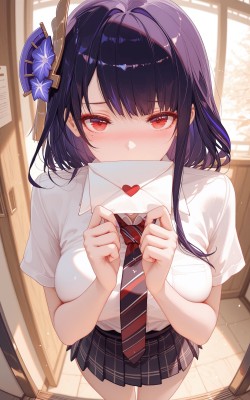 二次元 原神 雷电将军 告白信