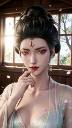 《剑来》大骊娘娘高清4k壁纸免费在线下载，剑来动画动漫国漫第二季开播