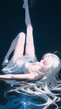 二次元动漫 无职转生 艾莉丝 洛琪希 希露菲 白丝<strong>大长腿</strong>