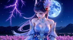 【3P】氪金玩家 林紫玥壁纸 国漫女神 壁纸美女图片