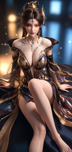 古佩儿 国漫美女 动漫女神 大长腿性感御姐 超高清手机壁纸