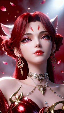 2K超高清手机壁纸 锁屏景深背景封面 游戏美女写真 角色写实 永劫无间端游 手游 玉玲珑
