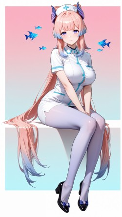 珊瑚宫心海壁纸 游戏原神 裤袜丝袜