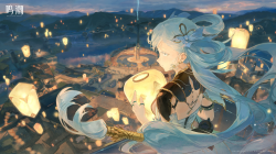 鸣潮官网社媒活动高清电脑壁纸桌面-七夕节