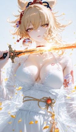 美图二次元原神 锁屏壁纸 二次元假发、二次元道具、二次元化妆