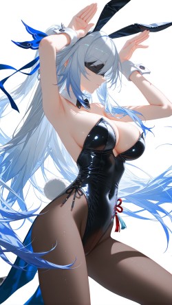 兔女郎 崩坏星穹铁道 镜流 黑丝 丝袜 二次元