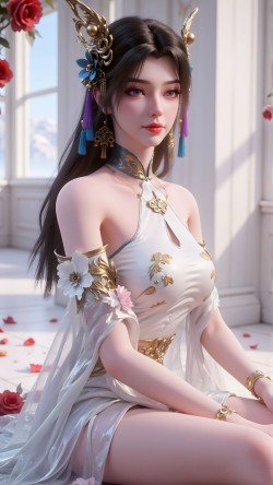 氪金玩家npc 国漫女神 动漫高清壁纸分享