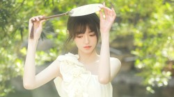 森系唯美好看清纯美女壁纸