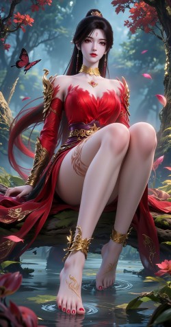 神国之上 赵襄儿 高清壁纸 精美壁纸 国漫女神 国漫美女 美女壁纸