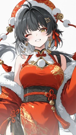 新年哈基漂 鸣潮 漂泊者 红色喜庆版2026