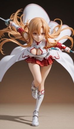 亚斯娜 ai手办壁纸 刀剑神域 手机锁屏壁纸