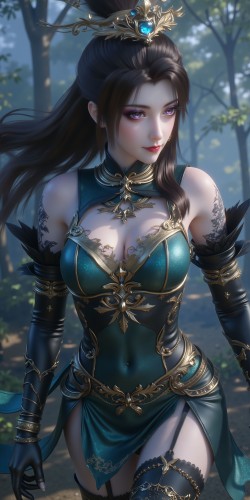 丝袜 刘月 高清壁纸 长生界 国漫美女