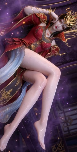 美腿莎 美杜莎 绝色女王 斗破苍穹 腿控 动漫女神图鉴
