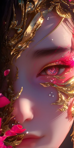 眼。#古风美女 艺术美图 极致高清