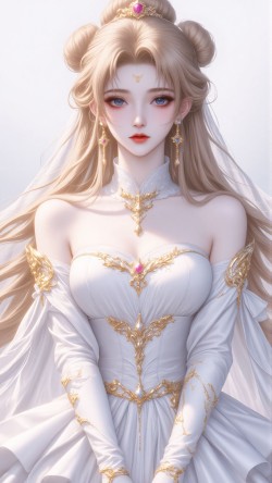 美少女战士 既视感 婚纱美女