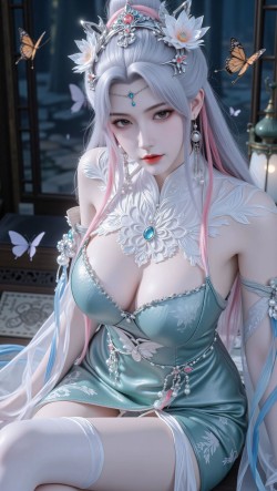 动漫国漫《仙逆》柳眉，超高清竖版手机壁纸福利版