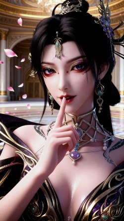 古佩儿 动漫动画百炼成神 国漫女神美女 超高清手机背景壁纸图片