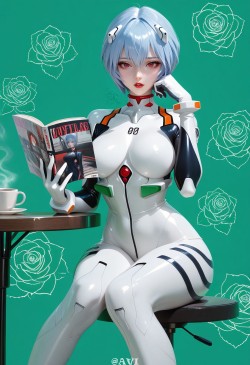 新世纪福音战士 二次元壁纸 大长腿 二次元美图