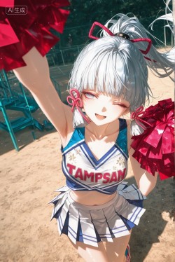 原神二次元游戏人物二创啦啦队 唯美画风美图