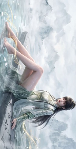 国漫角色壁纸 阮秀 剑来 火神转世 国漫女神 手机背景 竖版图片