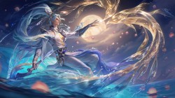 王者荣耀 韩信 踏浪归 高清游戏电脑壁纸