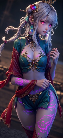 牧神记 仙清儿  精美壁纸 国漫美女 动漫少女