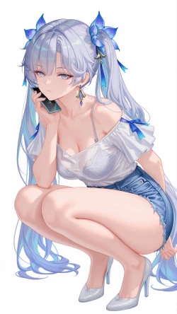 双马尾少女了？鸣潮 坎特蕾拉 二次元壁纸