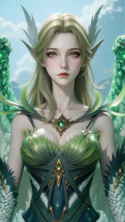 动漫国漫壁纸图片 斗罗大陆2 碧姬 美女特写