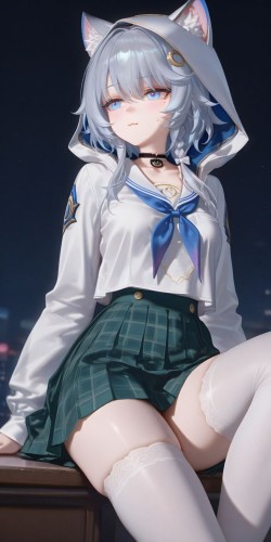 崩坏星穹铁道 Jk水手服喜欢吗？二次元 知更鸟 阮梅 赛飞儿 游戏壁纸