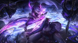 <strong>英雄联盟</strong>lol 灵魂莲华阿卡丽高清壁纸