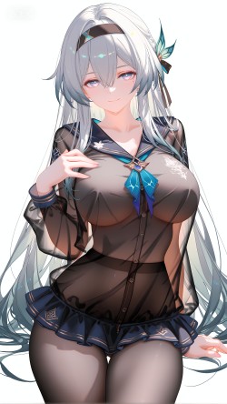 百变流萤 崩坏星穹铁道游戏女性角色 丝袜黑丝 裤袜