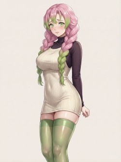 鬼灭女团选哪一个～鬼灭之刃蝴蝶忍、香奈乎、甘露寺蜜璃美图