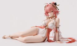 长离 二次元游戏角色AI手办 鸣潮壁纸 高清电脑桌面图片 泳装比基尼