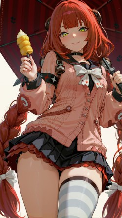 浮波柚叶精美壁纸 二次元游戏绝区零少女壁纸