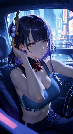 雷电将军 雷电影 原神 二次元壁纸