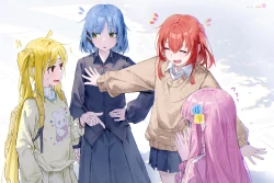 孤独摇滚 后藤独 伊地知虹夏 山田凉 喜多郁代 电脑壁纸