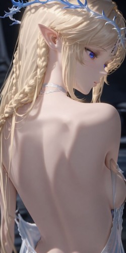 鸣潮卡提希娅 二次元 ai绘画 游戏