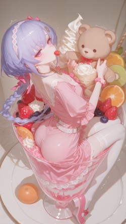 原神壁纸 七七 二次元少女