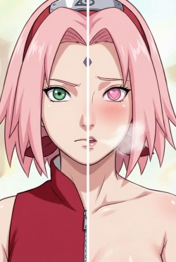 主打一个反差感，火影忍者人物角色二次元图片壁纸