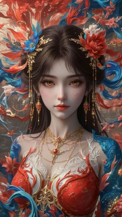 高清壁纸 美图分享 完美世界 火灵儿 全屏高清壁纸