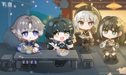 鸣潮官网社媒活动高清电脑壁纸-卡通漫画壁纸-踏月游园