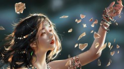 奇幻女孩壁纸 艺术家壁纸 数字艺术 鬼刀高清壁纸