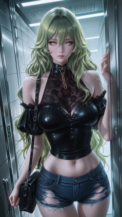 崩坏星穹铁道 韩系赛璐璐风格 爱莉希雅 银狼 二次元游戏