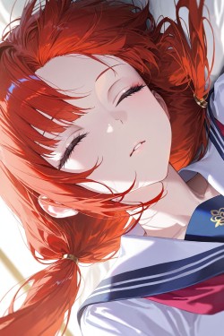 妮露 原神壁纸 二次元游戏角色女孩图片 红头发