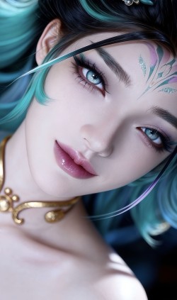 女娲妲己高清蛇年限定壁纸 王者荣耀 ai绘画