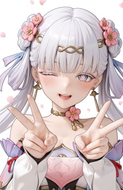 笑汐汐 二次元少女壁纸 鸣潮 今汐 可爱萌