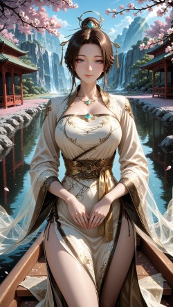 姚曦 4k高清壁纸 遮天 国漫女神 古风美女